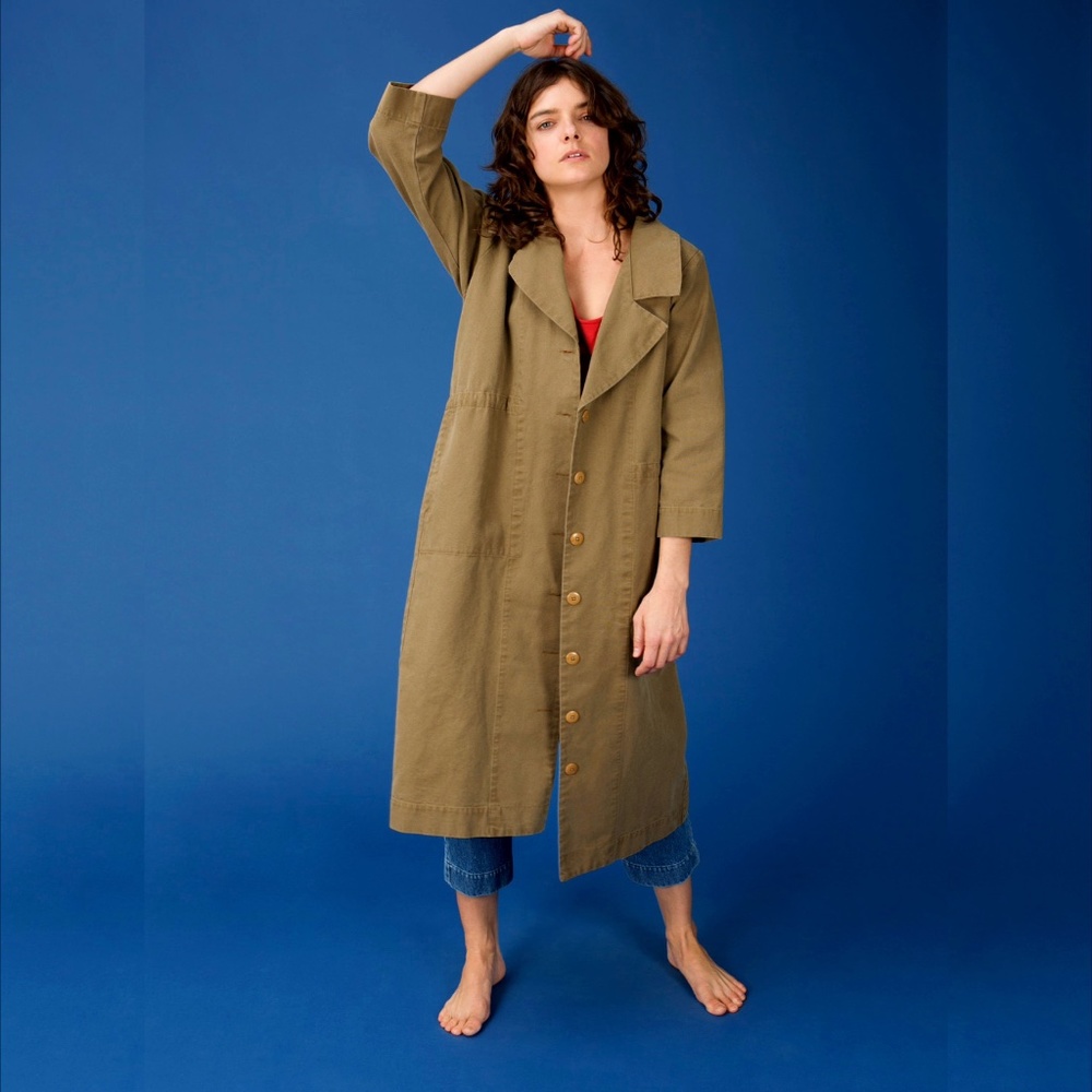 Ilan Kohn Mav Coat Umber